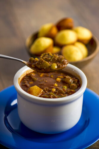 Gilman United Methodist Church conducting soup sale